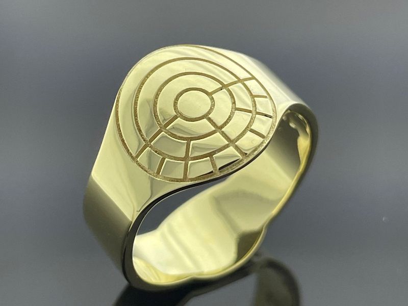 ring with the '7 generations symbol'